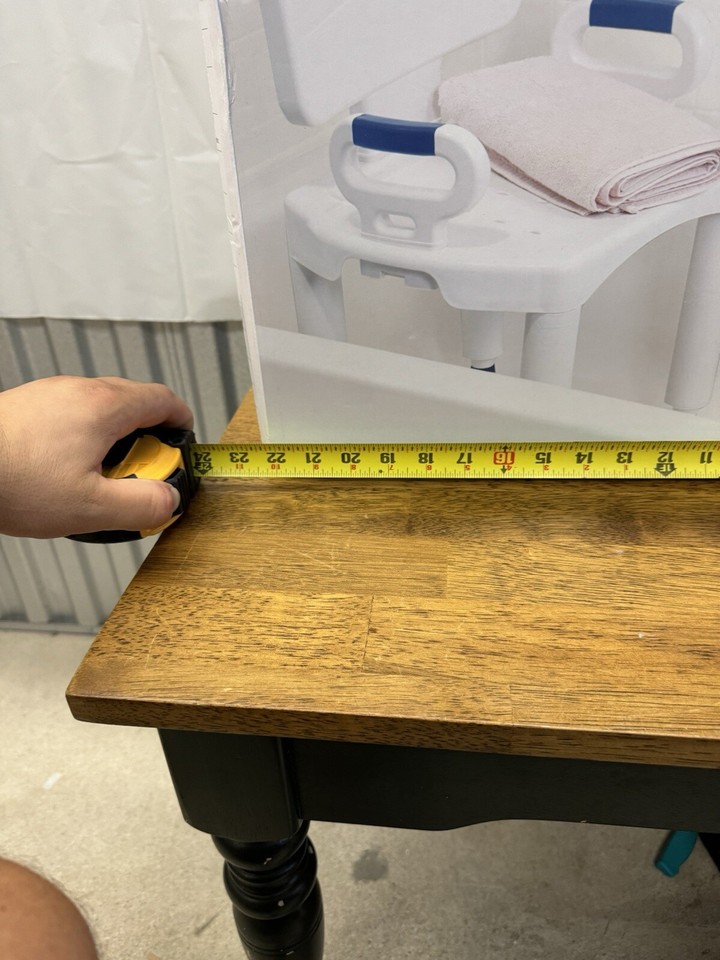 Drive Medical Premium Shower Chair WITH Back and Arms Rtl12505 RTL 12505 eBay