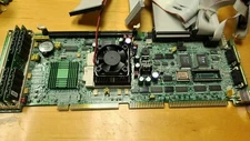 Axiomtek SBC-598 SBC Single Board Computer w/ CPU & RAM PICMG Card 