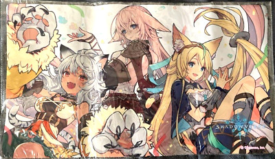 Shadowverse EVOLVE Official Playmat Rubber Mat 4th Anniversary Japanese NEW DHL