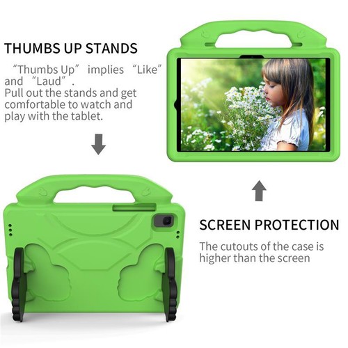 Samsung Galaxy Tab 3 A A6 A7 A8 S6 S5e S6 Lite Kids Case Stand Cover Shockproof - Picture 5 of 26