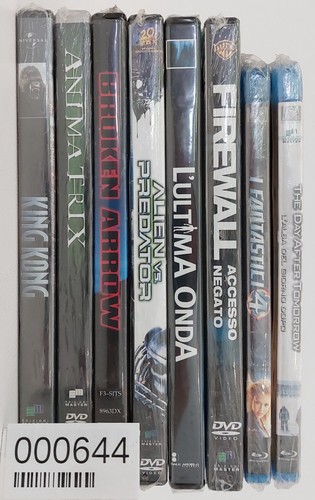Ebond Lotto di 2 Blu-ray + 6 DVD Film Misti Editoriale ZA-000644 prezzo ebay
