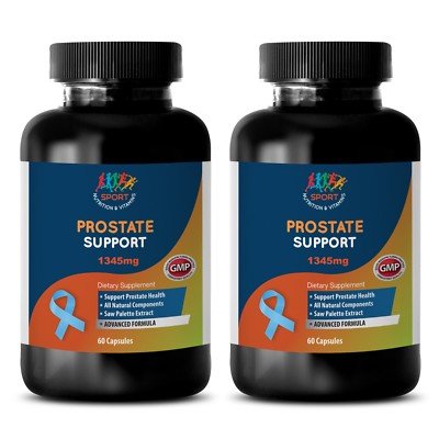 Zinc Extract - PROSTATE SUPPORT - Saw Palmetto Extract - Zinc - 2 Bot 120 Ct
