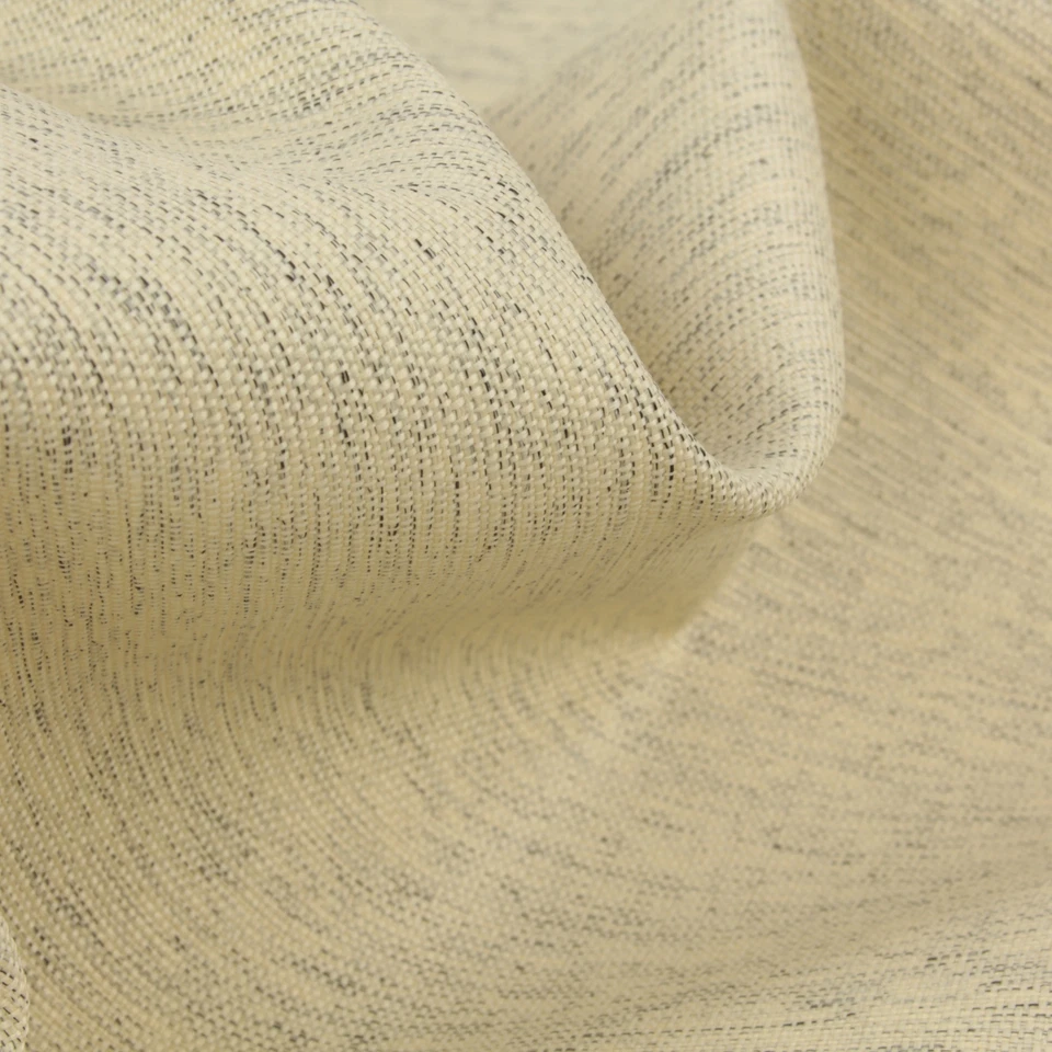 Stoff Meterware Polina Meliert Creme Polyester Kissen Vorhang Tischdecke Deko - Bild 3 von 4