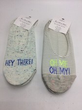  19 Loft  no show socks  4 pairs of socks  22