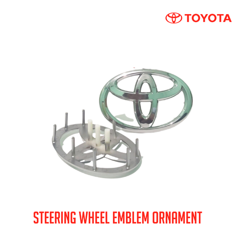 Toyota Steering Wheel Emblem Ornament Fits For Camry Highlander
