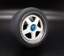 1/12 Volk Racing Gr A Wheels & Slick Tyres - Fujimi Nissan Skyline R32 GTR