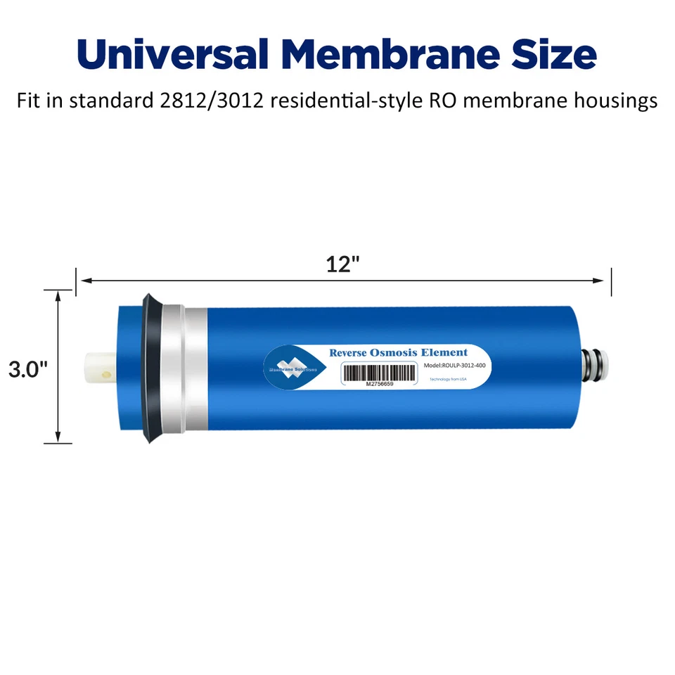 20 Pack 400 GPD RO Membrane Maple Syrup Reverse Osmosis System Water Filter NSF - Image 2 of 4