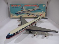 NATIONAL AIRLINES DC-8- MAKES SPARKS- MINT IN BOX CONDITION MADE JAPAN -