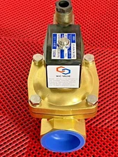 WIC Valve 1.5" Inch Brass Zero Differential Solenoid Valve,2BCW-1 1/2-220VAC-D