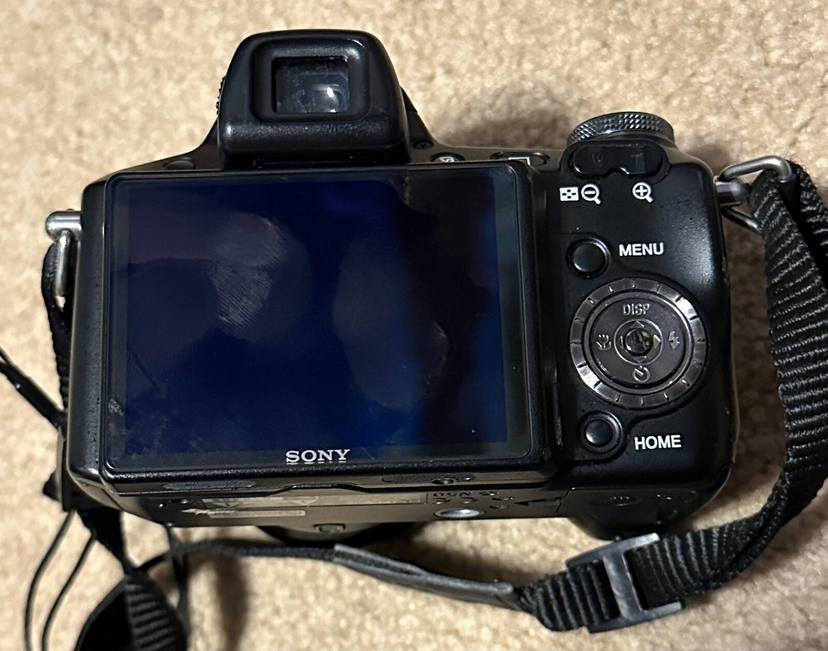 美品 SONY Cyber-shot DSC-H50 黒 メモリースティック付き Sony Cyber-shot DSC-H50 9.1MP Digital Video Camera w battery