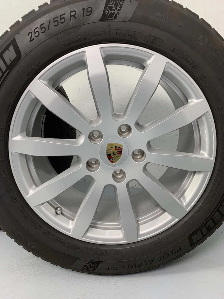 Porsche Cayenne 19 Zoll E3 9Y0 Winter Räder Michelin MwSt.awb. - Bild 2 von 4