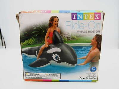 Intex Ride-On Whale Inflatable Ride-On 76 in x 47 in