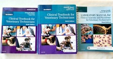 Veterinary Tech Book Lot of 5 - Great Conditi...