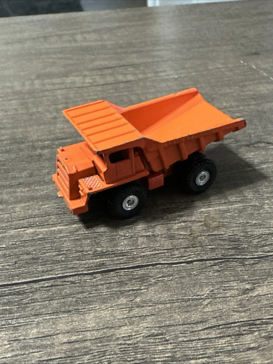 Vintage Tomica Tomy #59 Hitachi DH 321 Quarry Mining Dump Truck