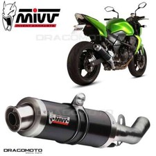 Scarico KAWASAKI Z 750 2011 2012 MIVV Gp Nero