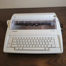 Brother Model ML-100 Standard Daisy Wheel Electric Typewriter Working
