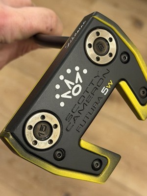 Full Custom Scotty Cameron Futura 5W Black/yellow 34.5 
