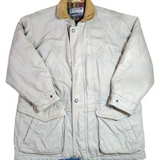 Members Only Vintage L Stone Canyon Cotton Corduroy Collar chore barn Jacket