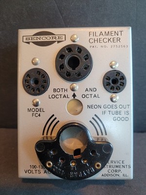 Sencore Filament Checker - Model FC4 w/Original Box!!!