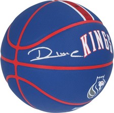 Vlade Divac Sacramento Kings Signed Wilson 2024-25 City Collector Basketball