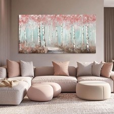 Canvas Art Wall Decor for Living Room - Botanical Wall Art - Room Decor for W...