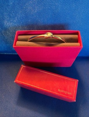 Buckingham Coach Armreif Armband Kristall Silberfarben Neu Mit Etikett & Box
