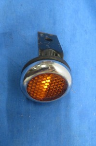 Original Lucas Side Reflector w/ Brakcet, BSA A50 A65 1968-70 # 57131  19-0987