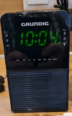 Grunding SonoClock 790 DCF  CKR3000  Funk Uhrenradio mit 2 Weckzeiten