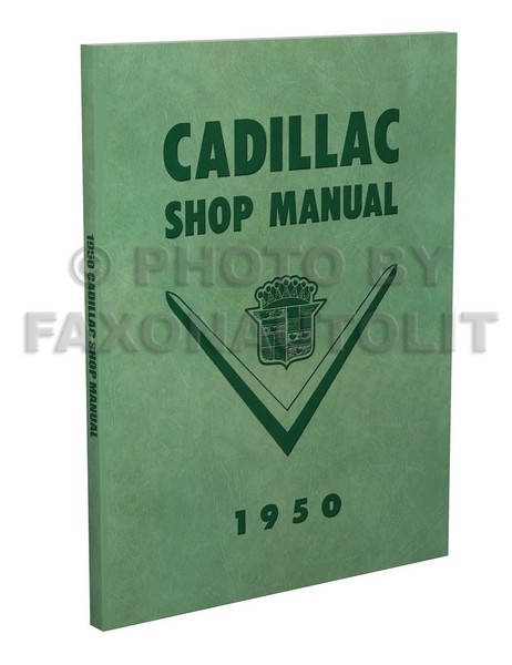 1950 Cadillac Reparaturhandbuch 50 Deville Serie 61 62 60 Spezial Fleetwood 75-image