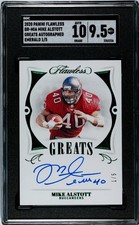 2020 Panini Flawless Mike Alstott Greats Autograph Emerald HOF 1/5 SGC 9.5 AU 10