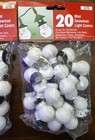 60 Vintage Plastic Blow Mold Mini Christmas Light Covers | 3 Bags Of Snowman — photo 4