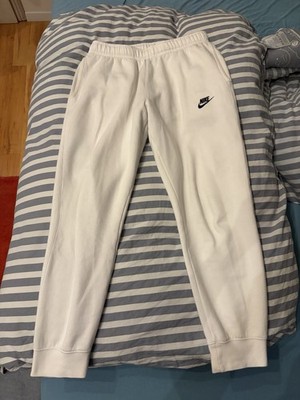 Nike Club Fleece Jogginghose weiß Gr. M (Hoodie inklusive, siehe Beschreibung)