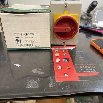 Klockner Moeller P1-25/I/SVB Disconnect  (New in Box)