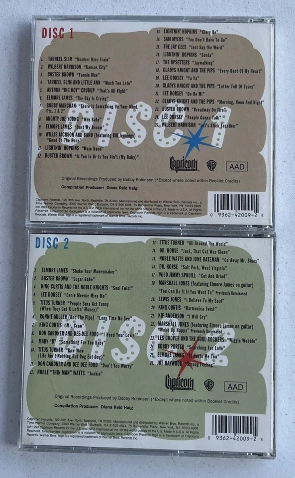 Capricorn Records Presents - The Fire/Fury Records Story - 2 CDs Lot Foto 3 de 4