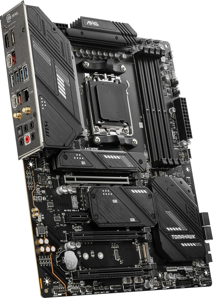 MSI MAG X670E Tomahawk WiFi Gaming Motherboard (AMD AM5, DDR5