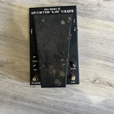 Morley Pro Series II Distortion Wah Volume Guitar Pedal for Electric Guitar