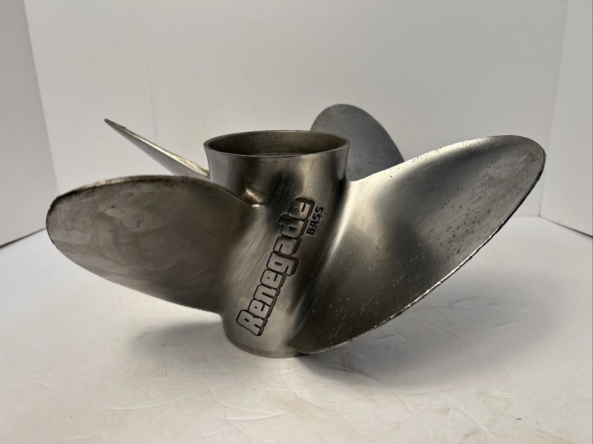 175738 OMC Renegade 4 Blade SS Stainless Prop 13.5 X 25p for sale