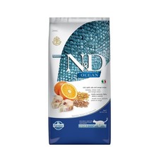 Premium Dry Cat Food with Cod, Spelt, Oats Orange - 11 lbs Nutrient-Rich Formu