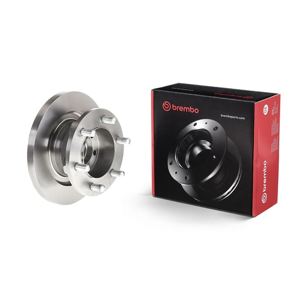 2X Brembo Bremsscheibe Prime 08.5959.10 FüR Daily Iveco 3 2 Bus CNG AMJA14A1 4X4-image