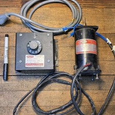 Dayton Permanent Magnet DC Motor 4Z142 1/27 HP & Speed Control 4Z827C ☆USA