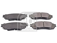 Febi Bilstein 116417 Bremsbelagsatz, Scheibenbremse For Toyota