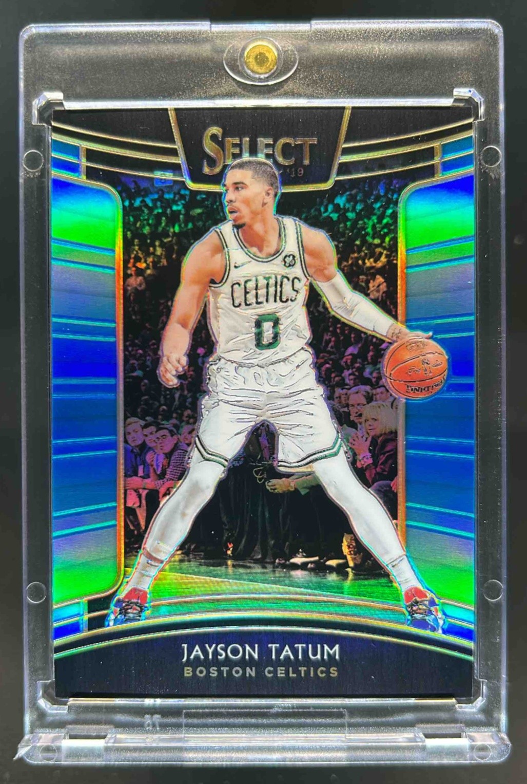 2018-19 Select Jayson Tatum Light Blue Prizms Concourse #62/299 Celtics