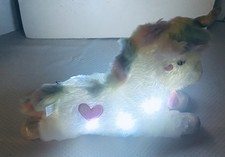 FAO Schwarz Glow Bright Plush Toy With Sound. Excellent Condition