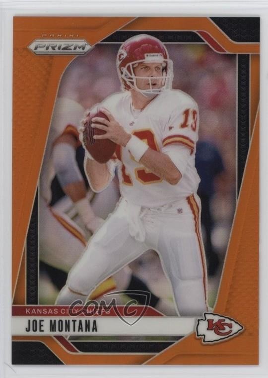 2024 Panini Prizm Orange Prizm /249 Joe Montana #147 HOF 1t2r