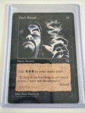 MTG Magic: The Gathering - Tempest -  Common Dark Ritual - LP English