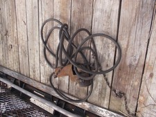 John Deere Jd Tractor Pto Power Take Off Air Pump 6886-c W/ Chain & Cracked Hose