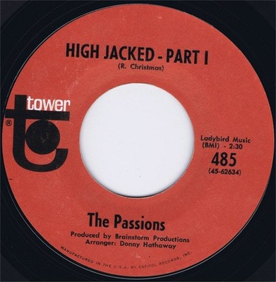 The Passions (4) - High Jacked, 7'', (Vinyl)