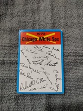 chicago white sox 1973 topps team checklist #NNO