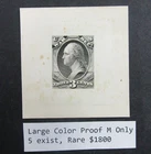 nystamps US Stamp Large Color Proof Mint Only 5 Exist Rare $1800      Y15x3912