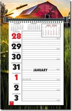 Calendar Company 2026 Weekly Planning Calendar with Memo Space and Almanac In...